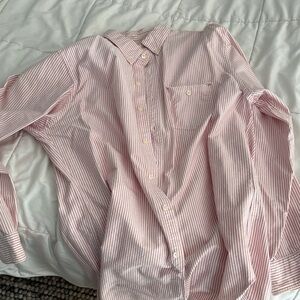 Brooks Brothers Red and White Striped Shirt